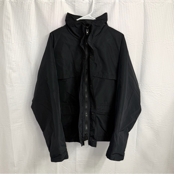 Vintage 70s 80s Blauer Gore-Tex Police Jacket XL Removable Liner & Hood USA Made - Picture 2 of 12